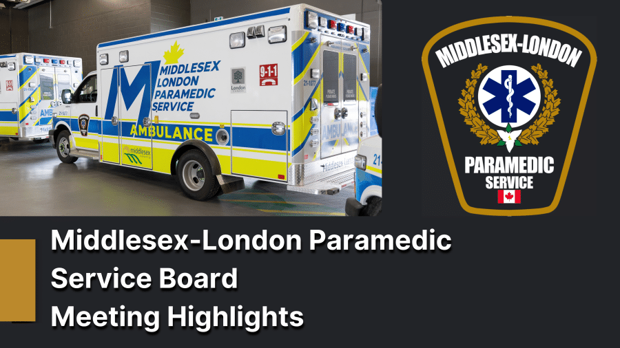 Middlesex-London Paramedic Service Board Highlights