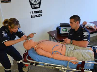 Image of Paramedics in Training