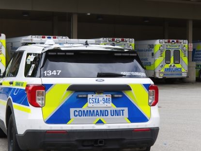 Back of MLPS Command Unit Vehicle